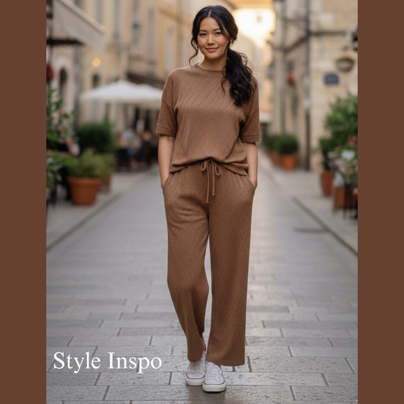Pants - Knit Loungewear Set